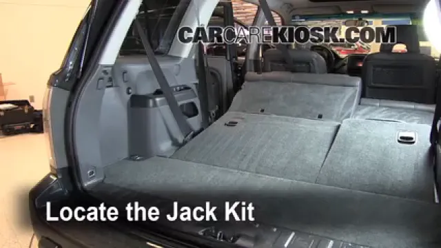 2006 Honda Pilot EX 3.5L V6 Neumáticos y ruedas Cambiar un neumático pinchado